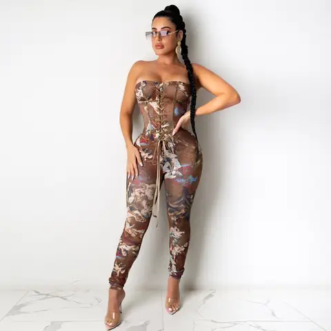 Valerie's  Corset Style Jumpsuit