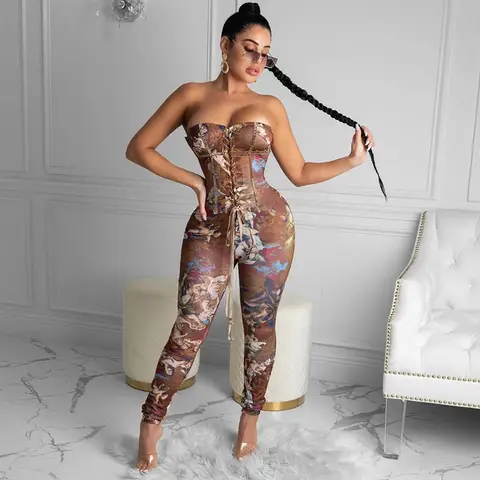 Valerie's  Corset Style Jumpsuit