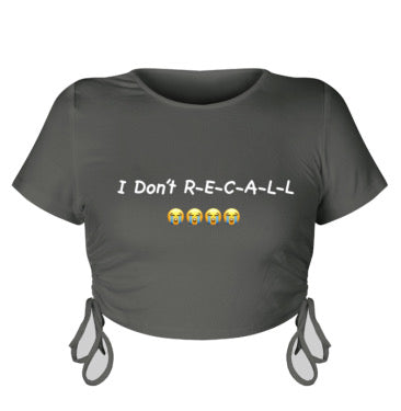 Lil Woody’s “I Don’t Recall” Laced Up Summer Crop Top