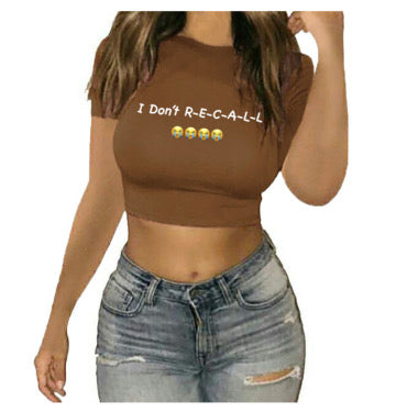 Lil Woody (I Don’t Recall) Crop Top