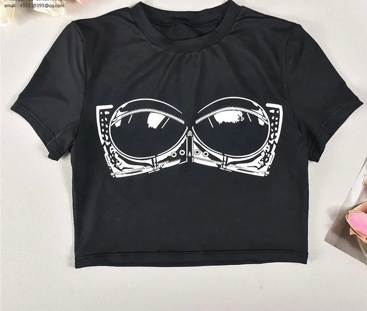 Looking Hard Graphic Printed T-Shirt