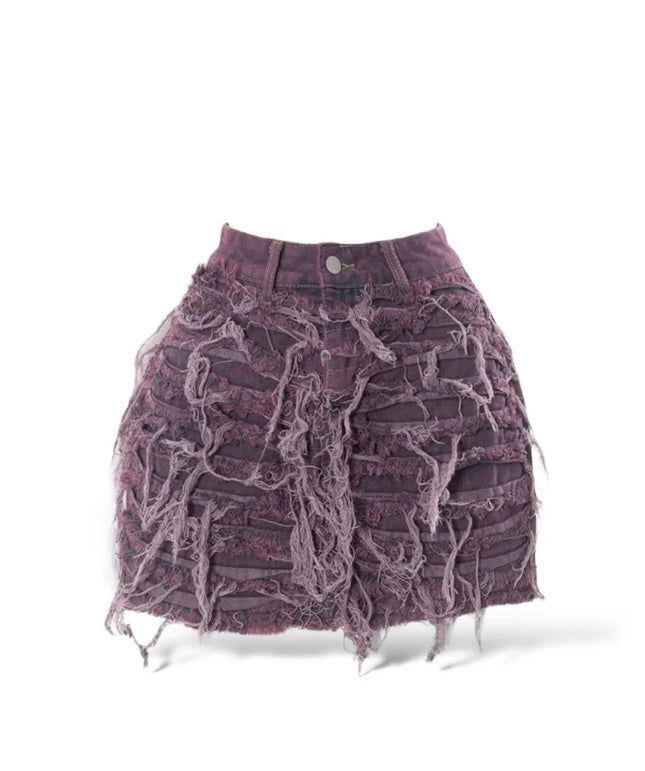 Rodeo Tassel Mini Skirts