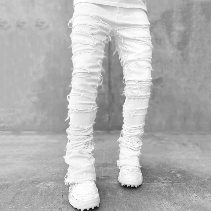 Money Man Ruffle Stack Jeans