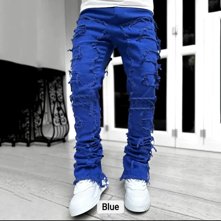 Money Man Ruffle Stack Jeans