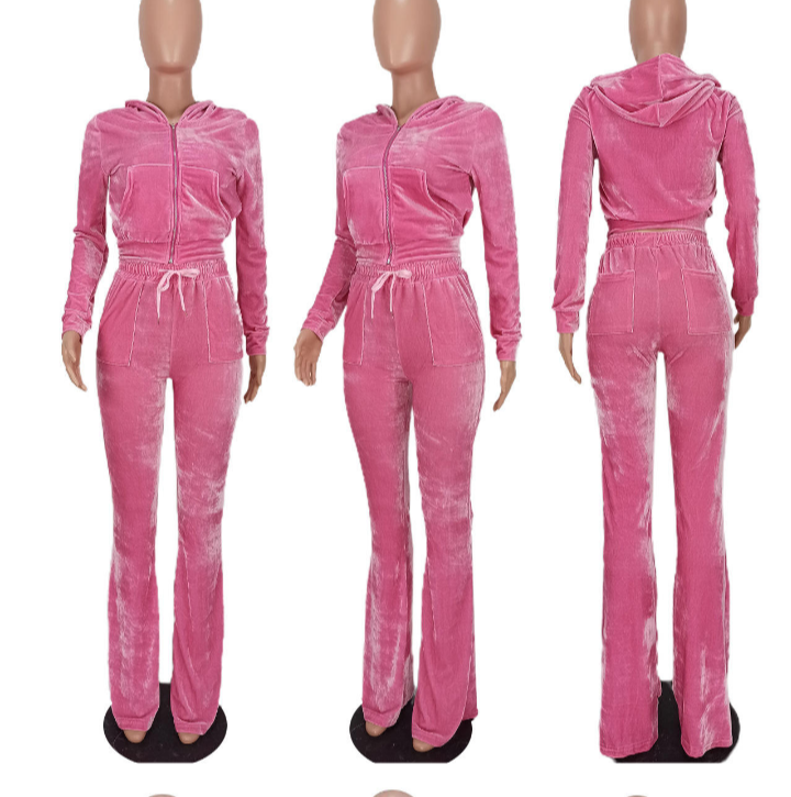 Pink Velvet Cake Tracksuit