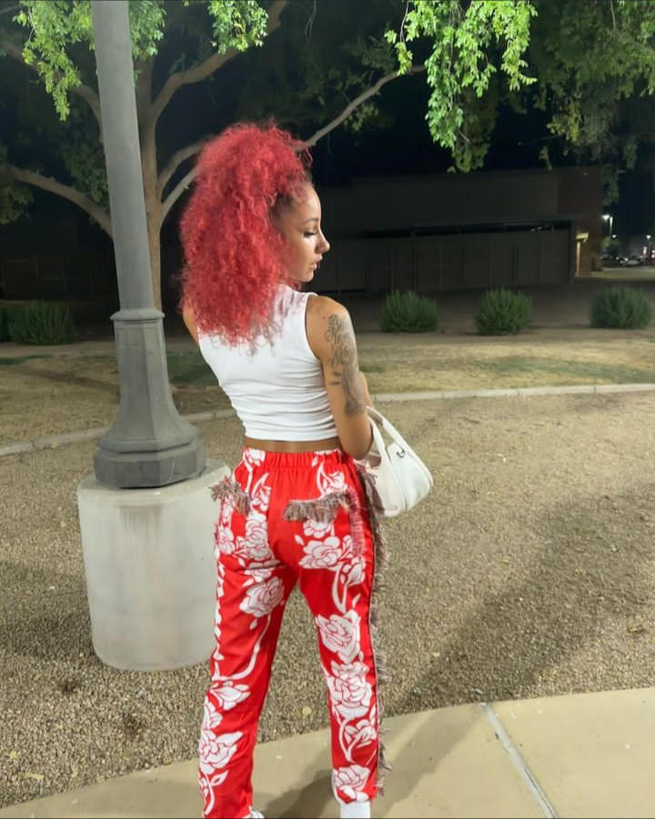 Crystal's  Patchwork Supreme Tassel Pants