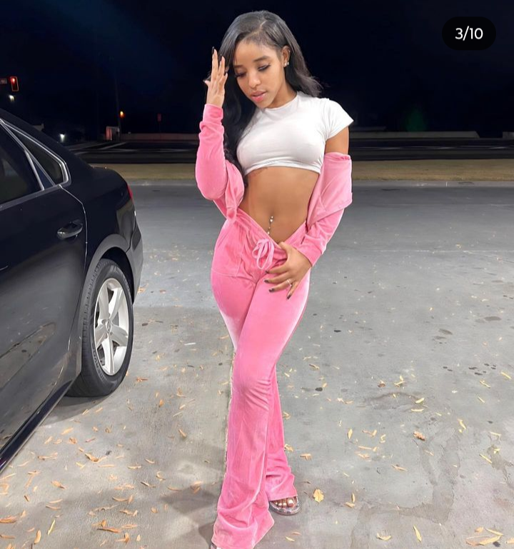 Pink Velvet Cake Tracksuit