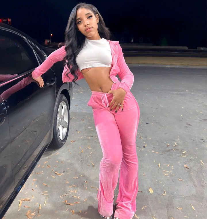 Pink Velvet Cake Tracksuit